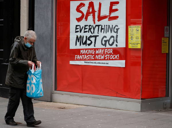 UK retail sales dived before new government's budget, ONS says