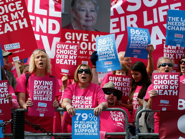 UK MPs back assisted dying law at first hurdle in historic vote