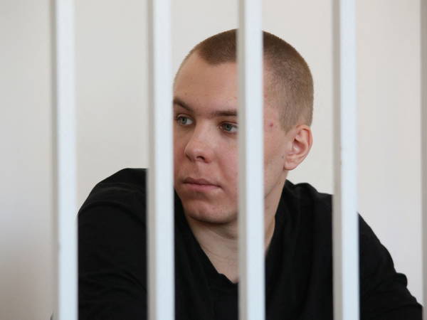 A Russian man stands treason trial on charges he filmed military equipment for Ukraine