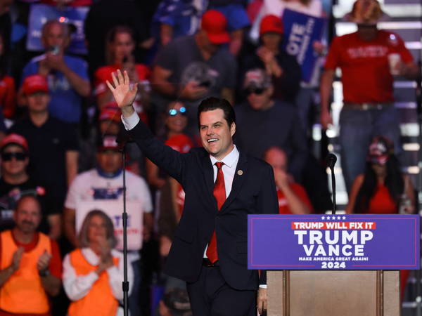 AP Race Call: Republican Matt Gaetz wins reelection to U.S. House in Florida’s 1st Congressional District