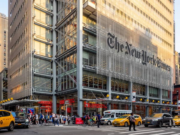 Hundreds of New York Times tech staffers go on strike ahead of Election Day