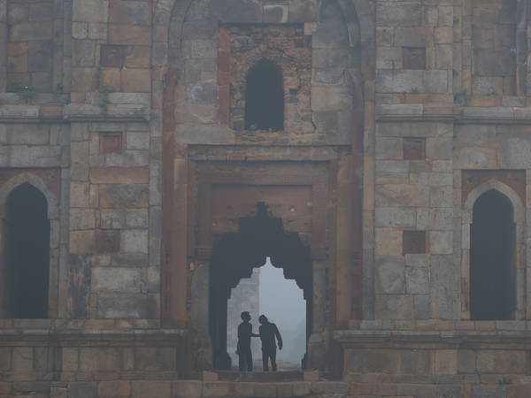 Park regulars in New Delhi’s Lodhi Garden say toxic pollution levels won’t force them out