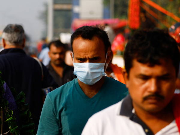 Toxic smog smothering India's capital smashes WHO limit