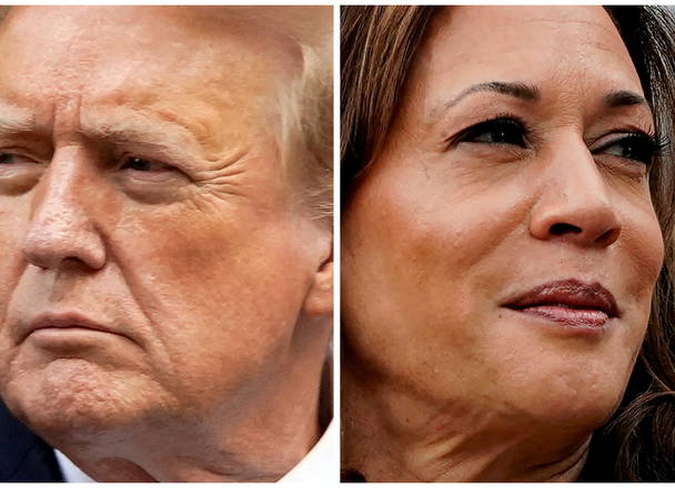 What are the swing state paths to 270 electoral votes for Harris, Trump