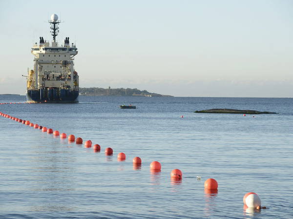 Germany and Finland investigate a severed data cable through the Baltic Sea