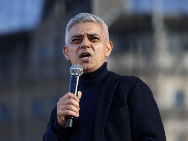 London Mayor Sadiq Khan says Trump’s attacks on him are because of his ethnicity and religion