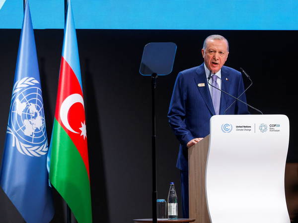 Israeli president reportedly cancelled Cop29 trip because Turkey denied airspace