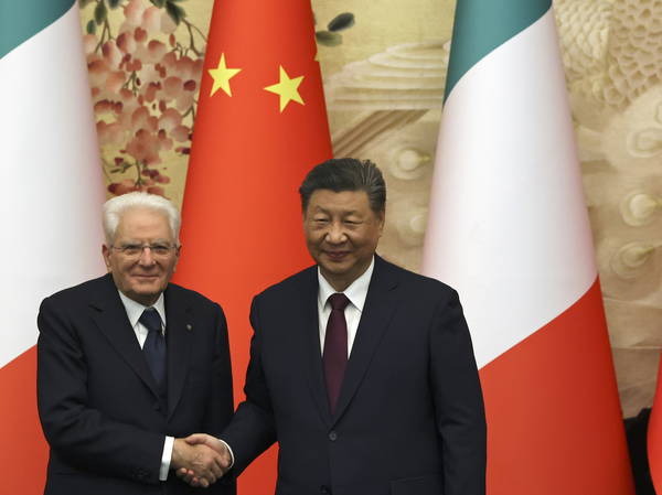 Italian President Mattarella meets Chinese leader Xi in Beijing amid complex ties