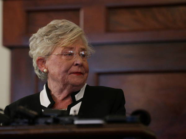 Alabama Gov. Kay Ivey treated for dehydration at campaign rally