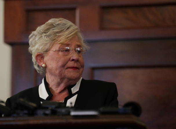 Alabama Gov. Kay Ivey treated for dehydration at campaign rally