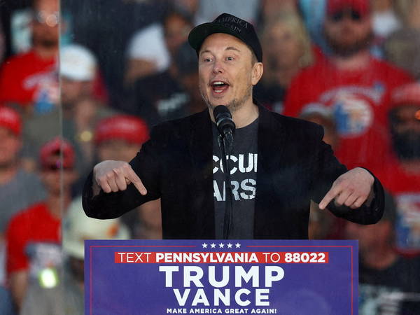 Elon Musk's PAC spent an estimated $200 million to help elect Trump, AP source says