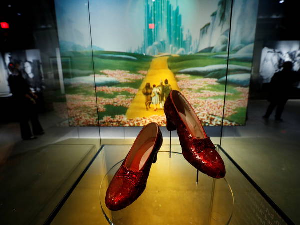 Ruby slippers from 'The Wizard of Oz' are for sale nearly 2 decades after they were stolen