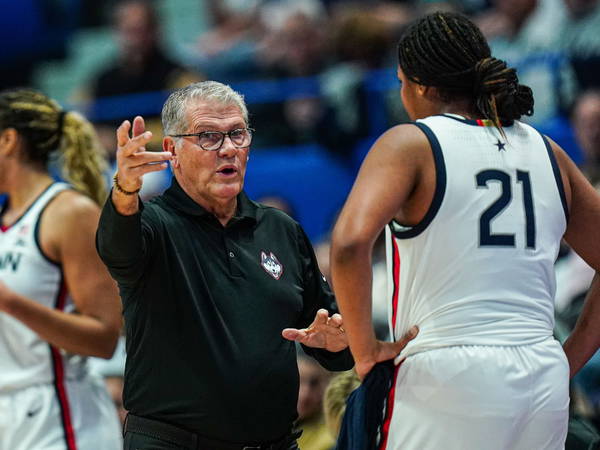 Geno Auriemma earns NCAA record 1,217 victory as No. 2 UConn beats Fairleigh Dickinson 85-41