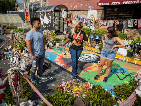 Businesses at struggling corner where George Floyd was killed sue Minneapolis