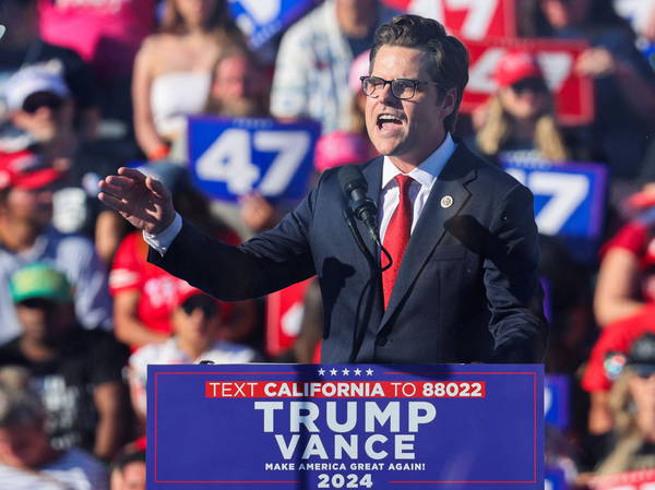 Matt Gaetz says he’s not rejoining Congress next year