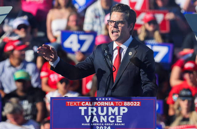 Matt Gaetz says he’s not rejoining Congress next year