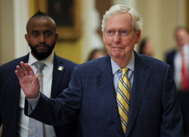 Mitch McConnell applauds Trump victory: ‘They ran a spectacular race’