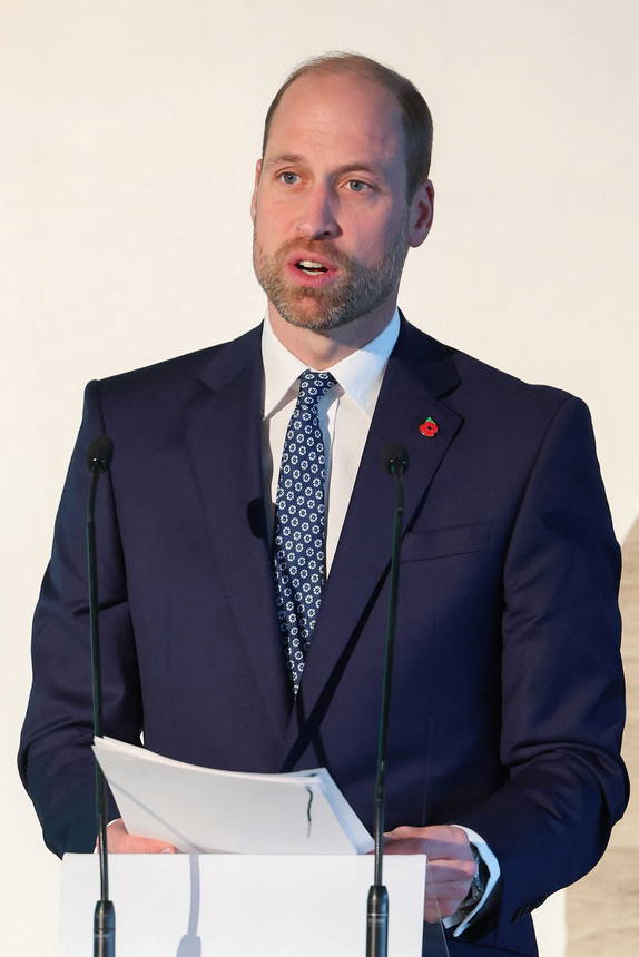 Prince William, in biodegradable sneakers, attends his Earthshot environment awards in South Africa