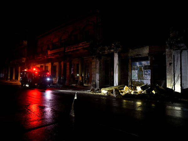 Cuban authorities make arrests after protests broke out over blackouts