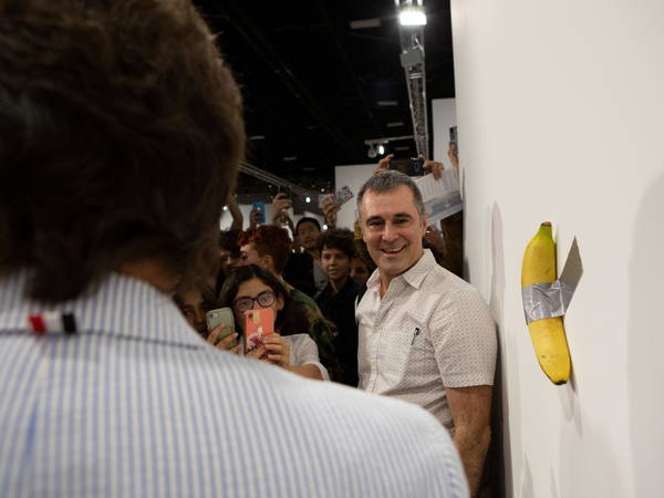 How a viral, duct-taped banana came to be worth $1 million