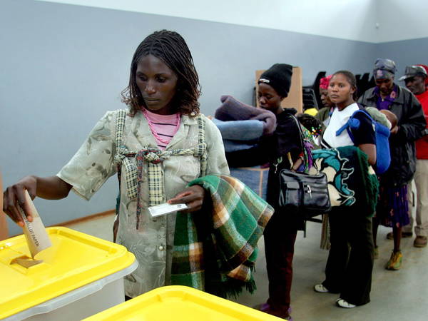 Namibia votes and could have its first female leader. But election upsets have shaken the region