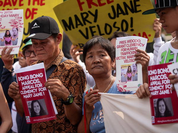 Marcos says Indonesia has agreed to send Filipino death-row drug convict back to the Philippines