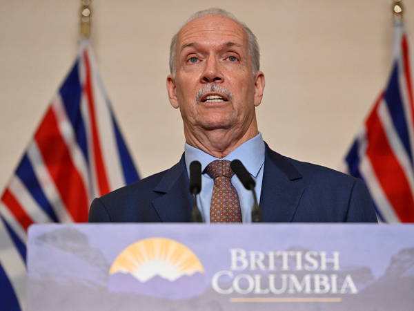 Former B.C. premier John Horgan dies aged 65