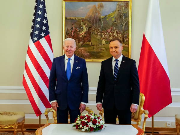 Polish president urges sustained US commitment to Europe's security