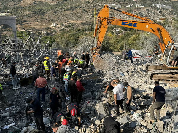 At least 23 killed in Israeli strike on Lebanon's Almat, ministry says