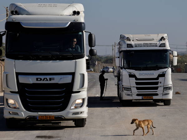 Armed gunmen loot more than 100 aid trucks in Gaza, according to the United Nations