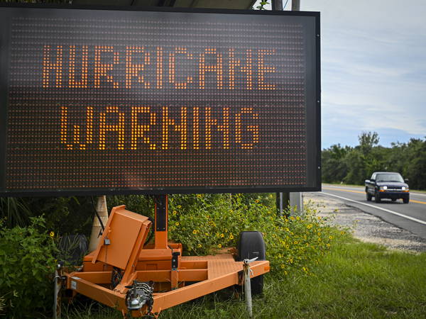 Helene makes landfall in northwestern Florida as a Category 4 hurricane