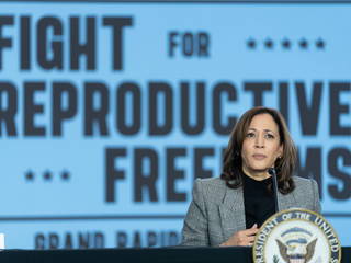 Kamala Harris urges ending Senate filibuster to pass abortion rights legislation