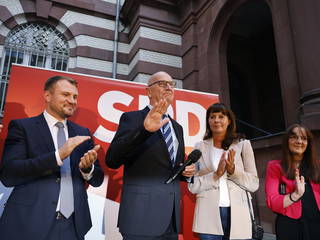 Scholz's SPD Narrowly Ahead Of Right-Wing AfD In German State Election: Exit Polls