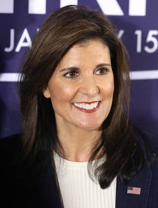 Former Republican presidential candidate Nikki Haley joins Edelman