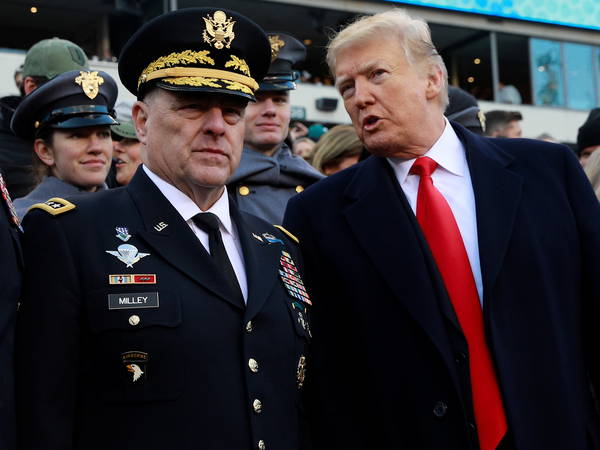 Gen. Mark Milley calls Trump ‘a fascist to the core’ in new Woodward book