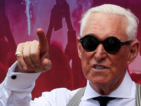 Roger Stone advocated 'armed guards' at polling places on hot mic: report