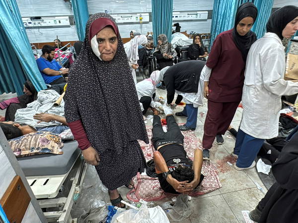 At least 46 Palestinians killed in Israeli strikes, hospital hit, says Gaza ministry