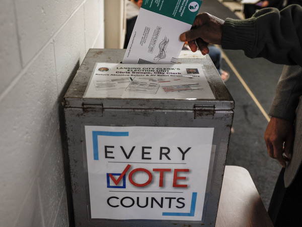 Top Nevada court says unpostmarked ballots received after US Election Day can be counted