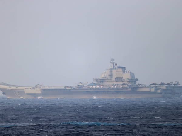 Taiwan spots Chinese carrier as video says military 'prepared for battle'