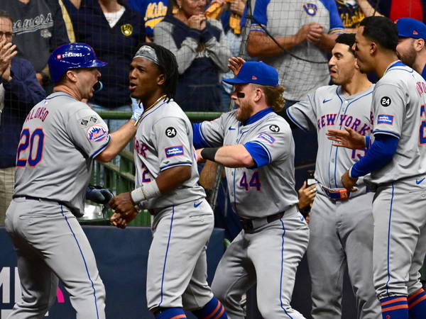 Mets advance in playoffs with 4-2 win over Brewers as Alonso homers to spark 9th-inning rally