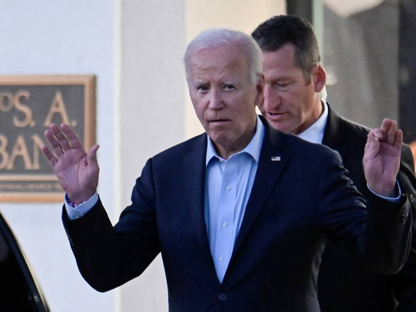 Biden casts 2024 election ballot near his Delaware home, waiting in line with other voters