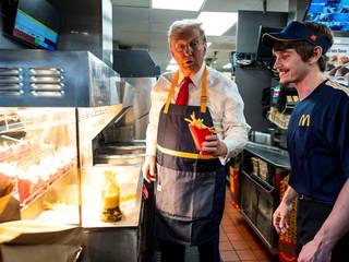 McDonald’s says it doesn’t endorse political candidates after Trump visit