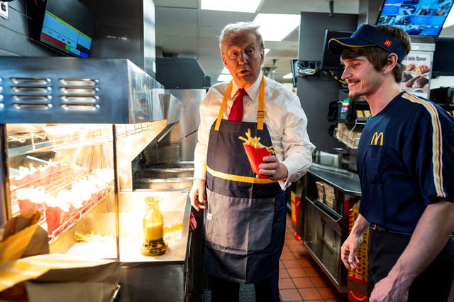 McDonald’s says it doesn’t endorse political candidates after Trump visit