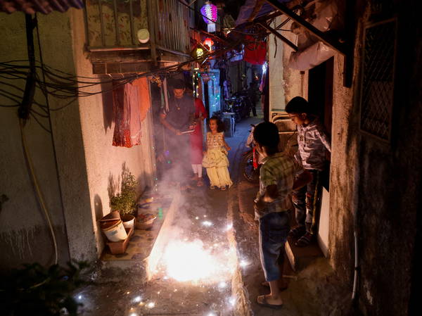 Use of smoke-emitting firecrackers renews air pollution debate in India’s capital ahead of Diwali