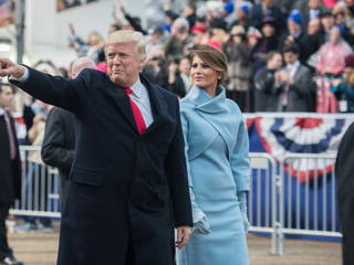 Melania Joins Donald Trump at Al Smith Dinner