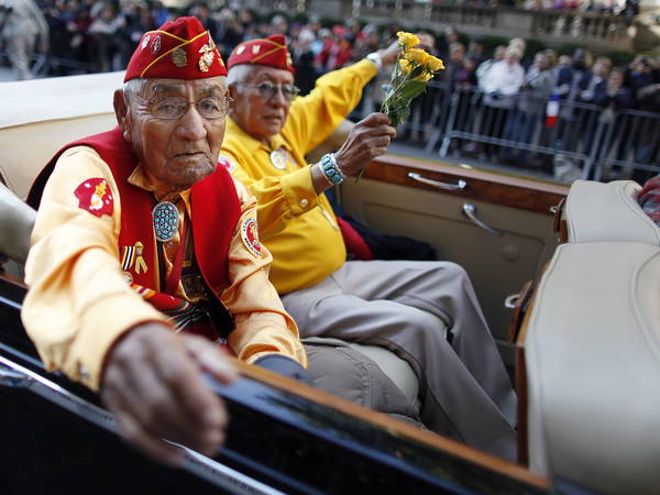 One of the last Navajo Code Talkers from World War II dies at 107