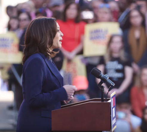 Harris to hecklers at rally: ‘I think you meant to go to the smaller one down the street’