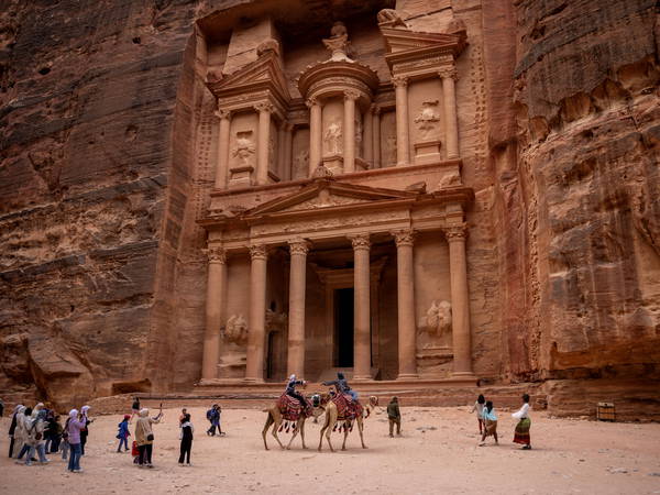 Secret tomb containing remains of 12 skeletons discovered at Petra site in Jordan