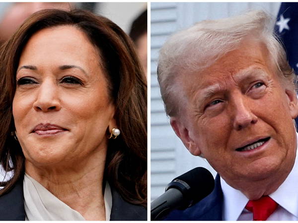 New poll shows Harris, Trump splitting 2 key states