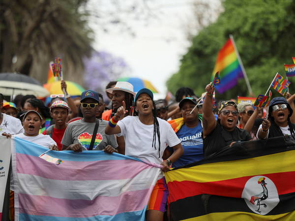 Hundreds march to mark 35 years of Pride Johannesburg in South Africa